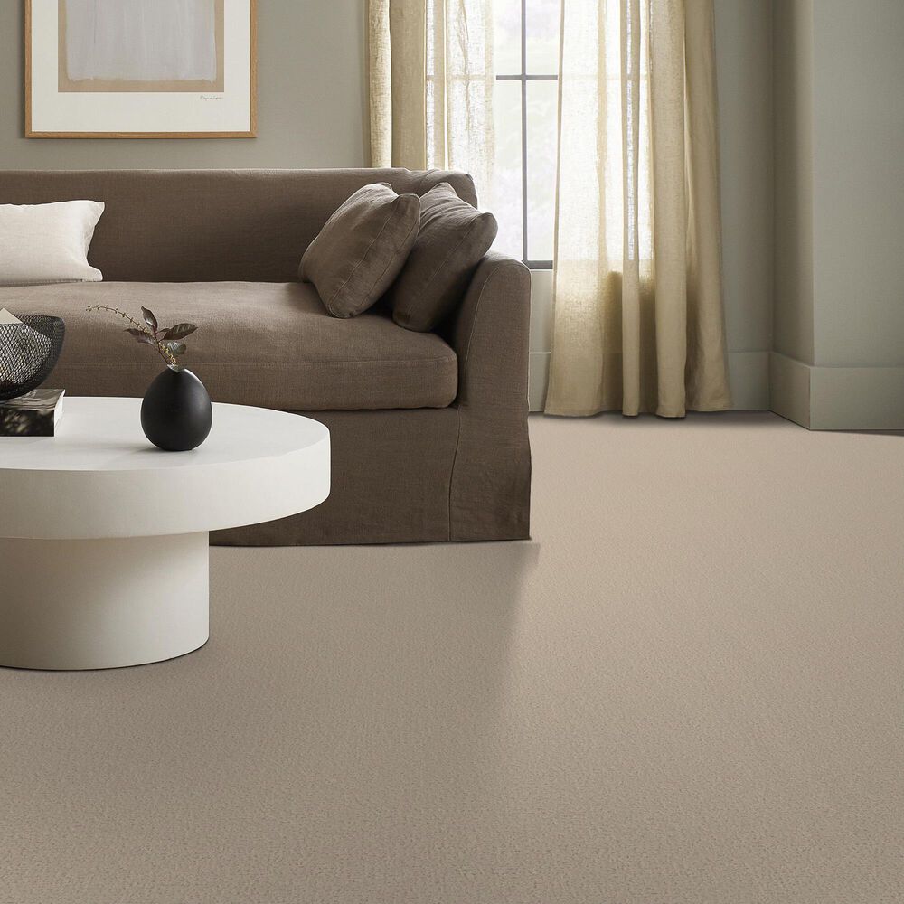 Shaw Canvas Comfort Blue Carpet in Happy Place, , large
