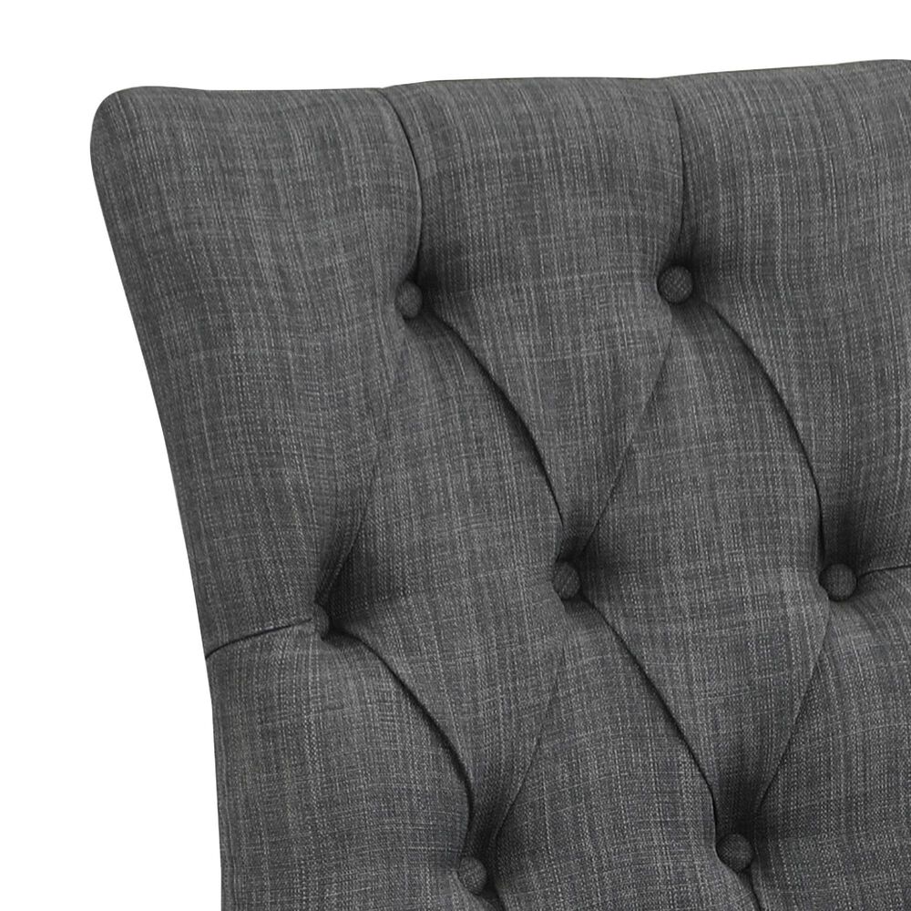 Valor Living Preston Side Chair with Charcoal Cushion (Set of 2), , large