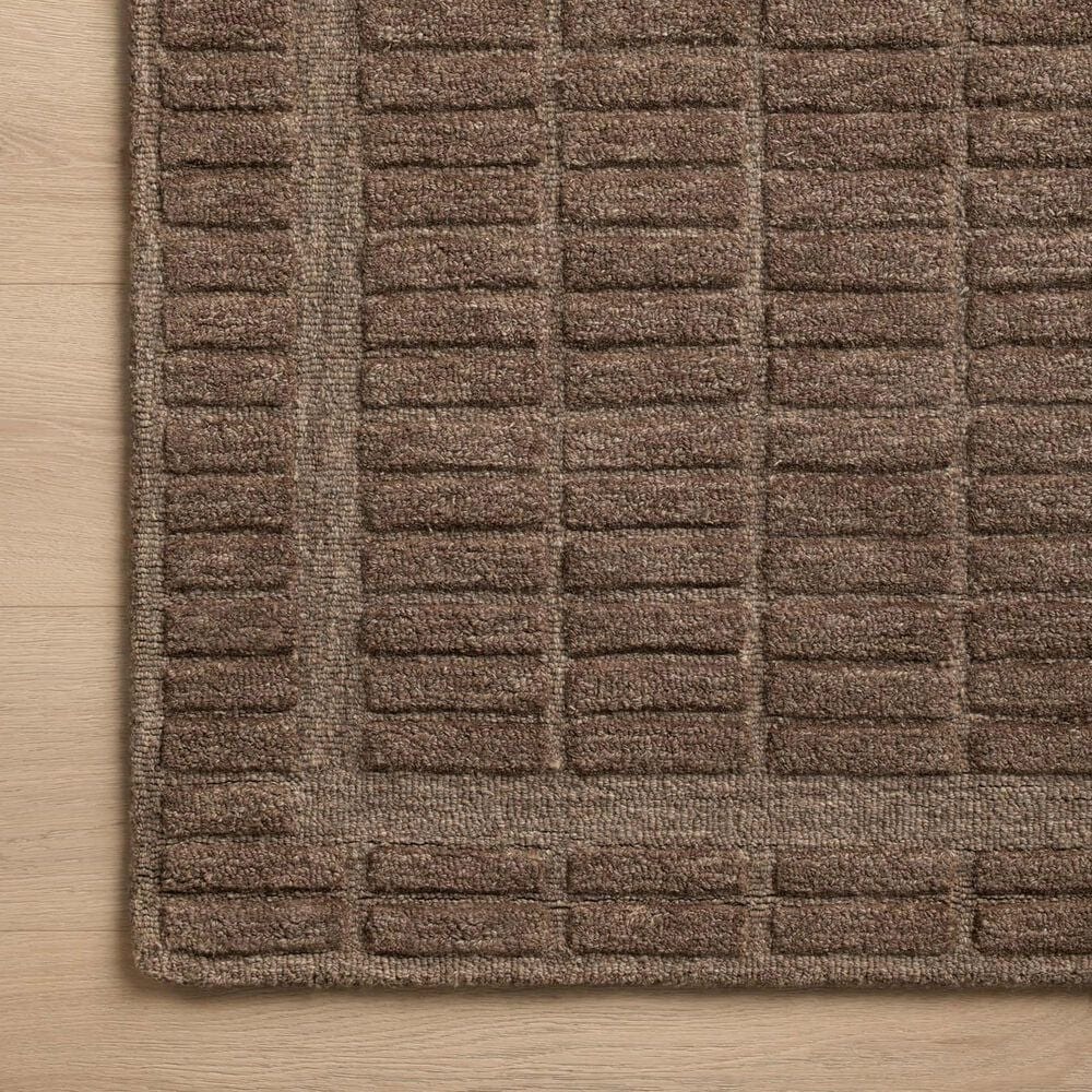 Chris Loves Julia x Loloi Bradley 2&#39;6&quot; x 7&#39;6&quot; Cocoa Runner, , large