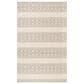 Safavieh Natura NAT750F 5" x 8" Grey and Ivory Area Rug, , large