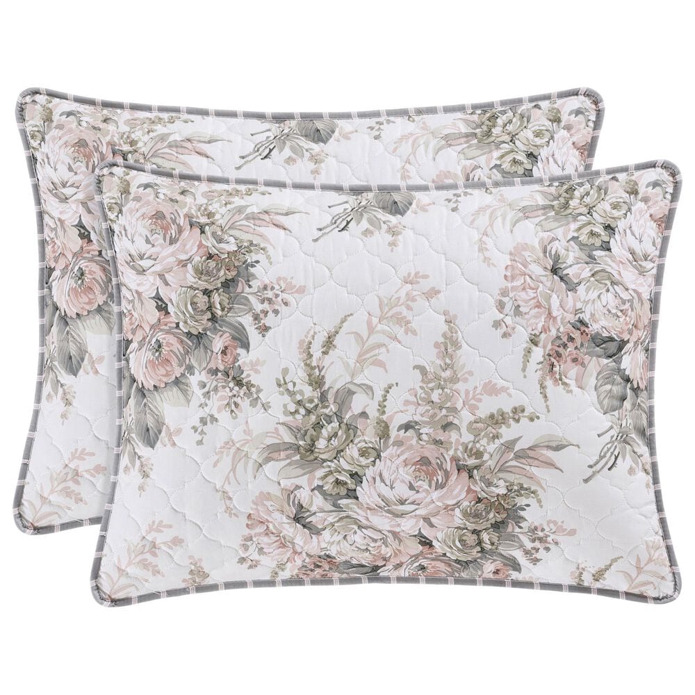 J. Queen New York Estelle 3-Piece King/California King Quilt Set in Blush, , large