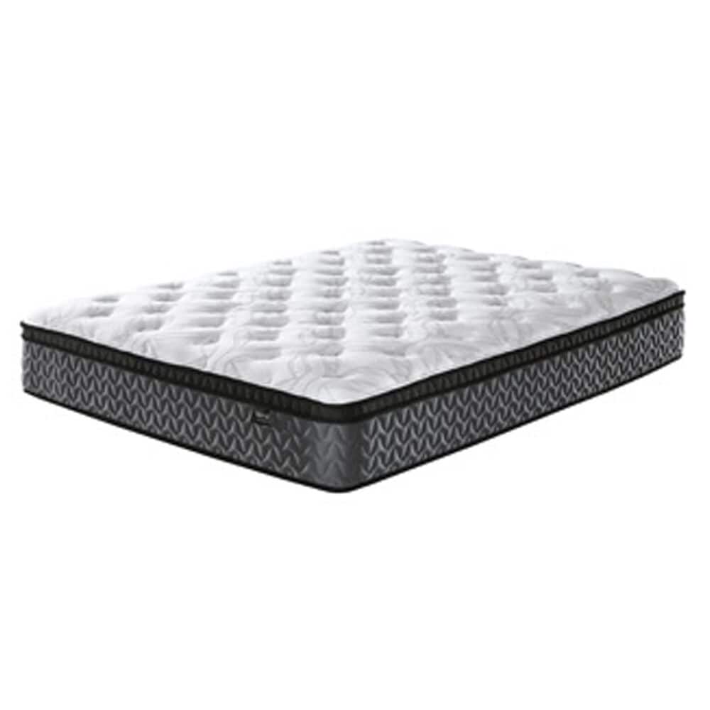 Ashley 12" Hanover Pocketed Medium Hybrid Queen Mattress, , large