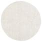 Safavieh Venus Shag 8" Round Ivory Area Rug, , large