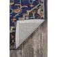 Momeni Ibiza IBI-02 6" x 9" Navy Area Rug, , large