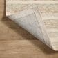 Chris Loves Julia x Loloi Chris 8"6" x 11"6" Ivory and Clay Area Rug, , large
