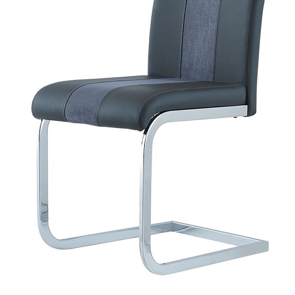 Global Furniture USA Side Chair in Chrome, , large