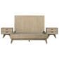 Blue River Baly 3-Piece Queen Platform Bed Set in Gray Sandblast Summer, , large