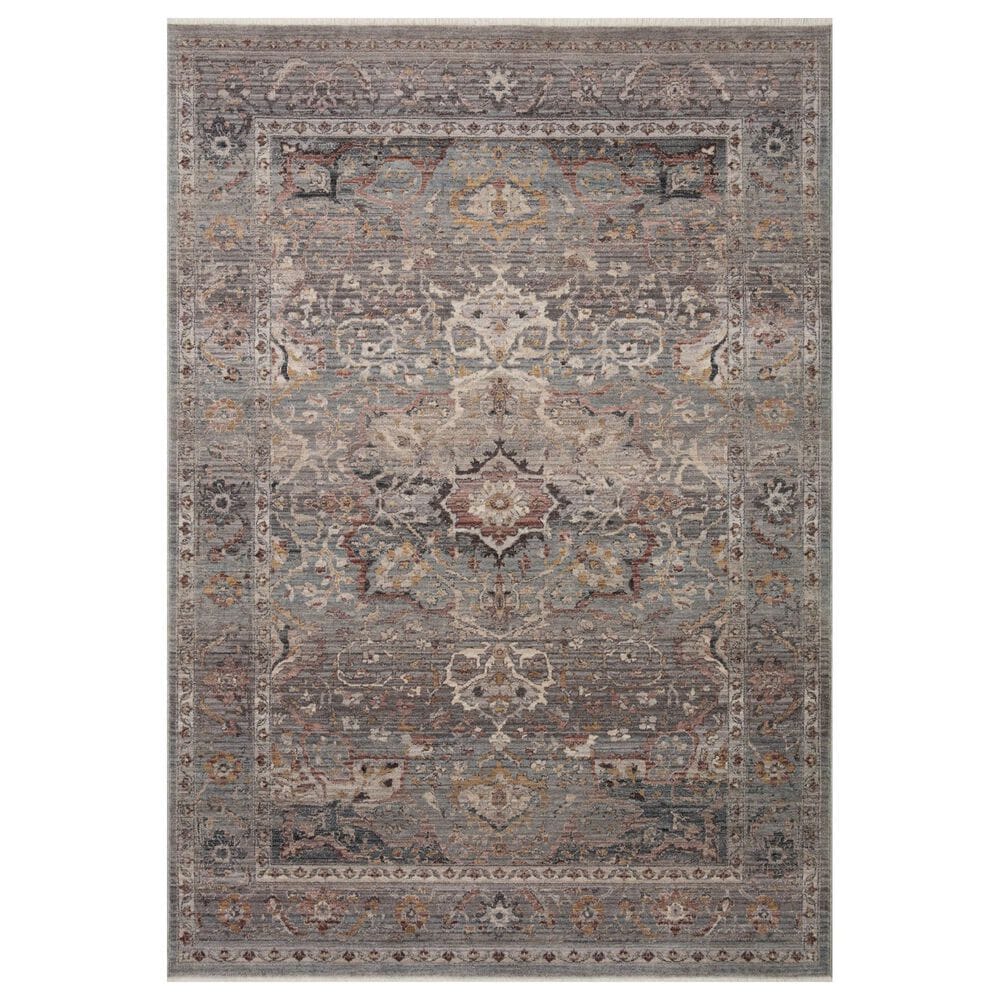 Loloi Lyra 2"3" x 3"10" Sky and Multicolor Area Rug, , large