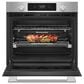 KitchenAid 5 Cu. Ft. Smart Electric Single Wall Oven with Intelligent Cooking Camera in PrintShield Stainless Steel, , large