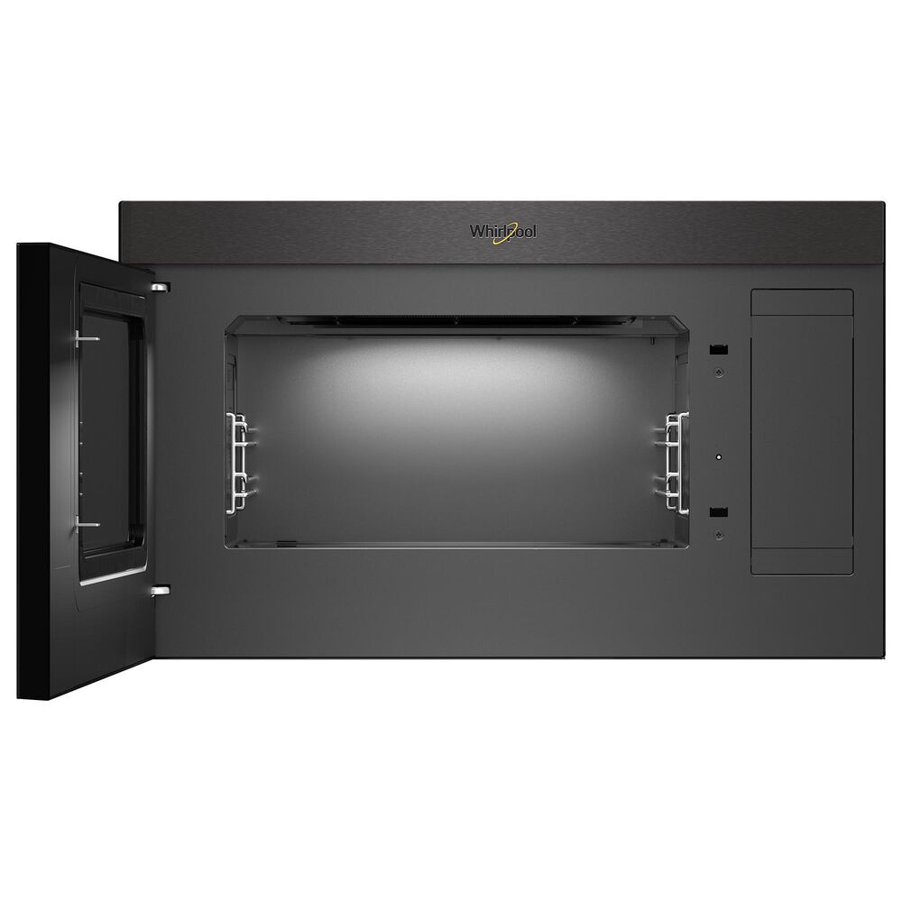 Whirlpool 1.1 Cu. Ft. Over-the-Range Microwave with Splash Control in Black Stainless, , large