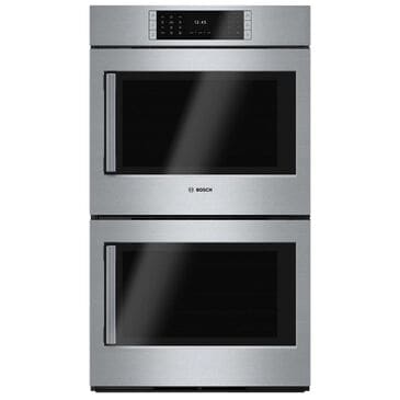 Bosch 30" Benchmark Series Double Wall Oven Right Swing Door, , large