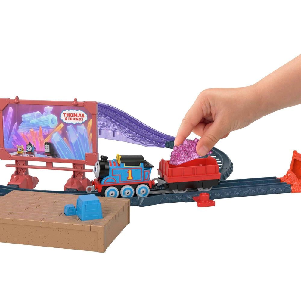 Fisher Price Crystal Mines Thomas Push Along Track Set in Multicolor, , large
