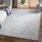 Safavieh Micro-Loop MLP510M 6" x 9" Blue and Ivory Area Rug, , large