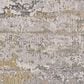 Feizy Cadiz 6"6" x 9"6" Ivory and Gray Area Rug, , large