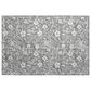 Dalyn Rug Company Soft Essentials Floral Gray 2"6" x 3"10" Indoor/Outdoor Area Rug, , large