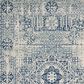 Safavieh Evoke EVK260C-4 4" x 6" Ivory/Blue Area Rug, , large