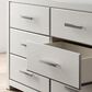 Ashley Zuraleus 3-Piece King Upholstered Platform Bedroom Set in Matte White, , large