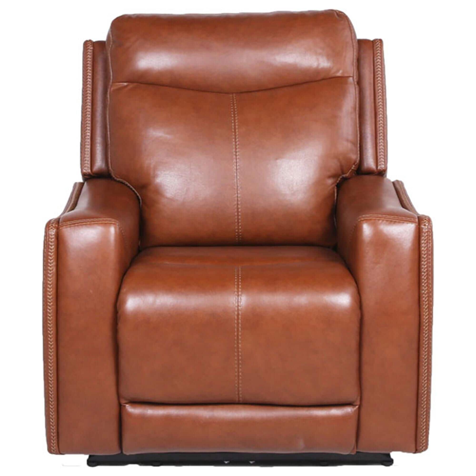 Stevens leather swivel glider recliner on sale