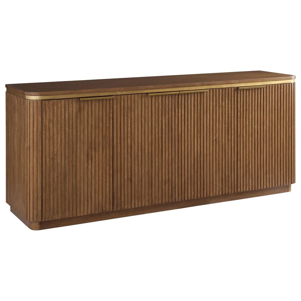 Lexington Furniture La Costa 4-Door Las Palmas Buffet in Marisol and Satin Gold, , large
