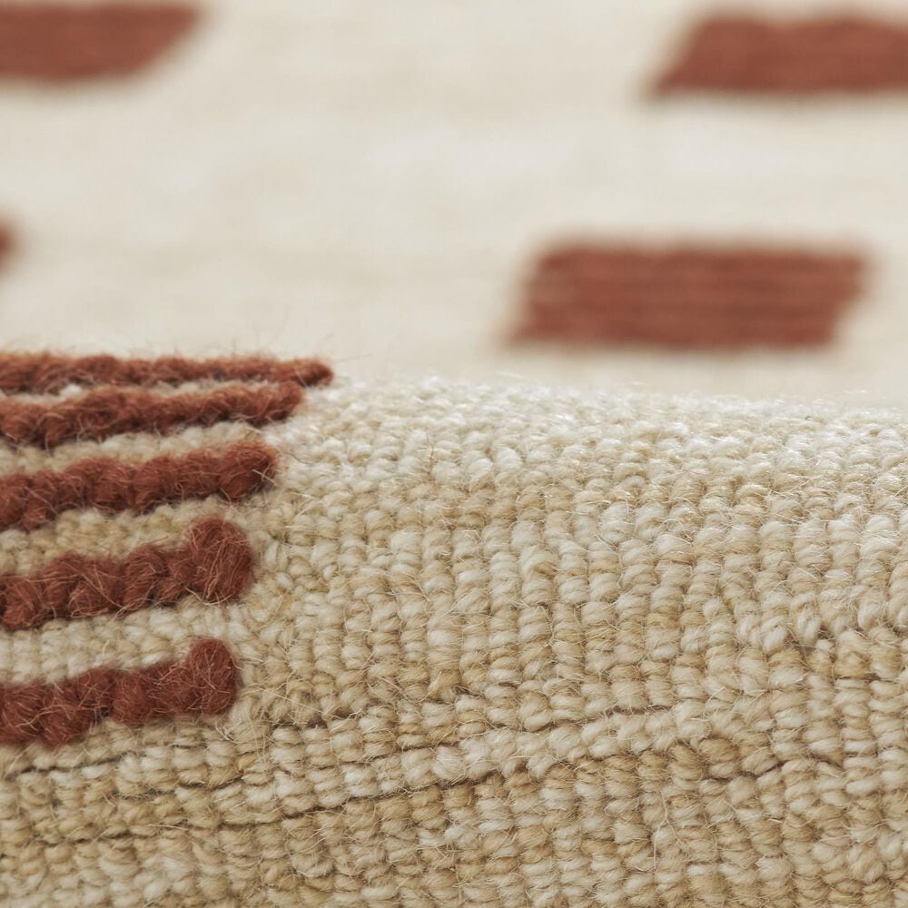 Momeni Archer ARC-1 5&#39; x 8&#39; Rust Area Rug, , large