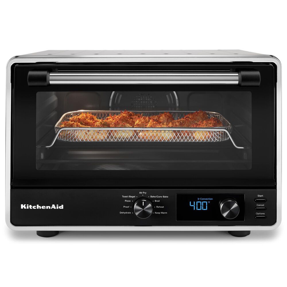 KitchenAid 20-Liter Digital Countertop Oven with Air Fry and Pizza in Contour Silver, , large
