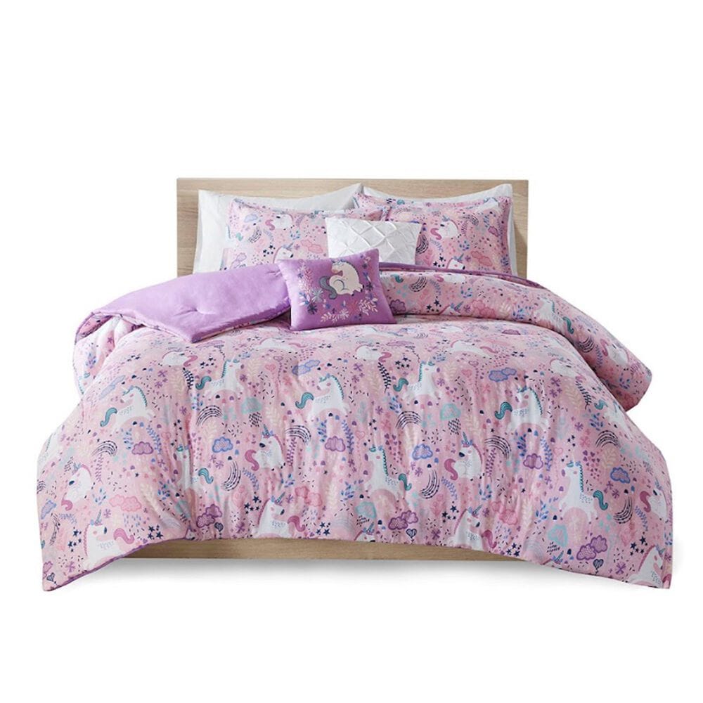 Hampton Park Lola Unicorn Cotton Comforter Set - F/Q, , large
