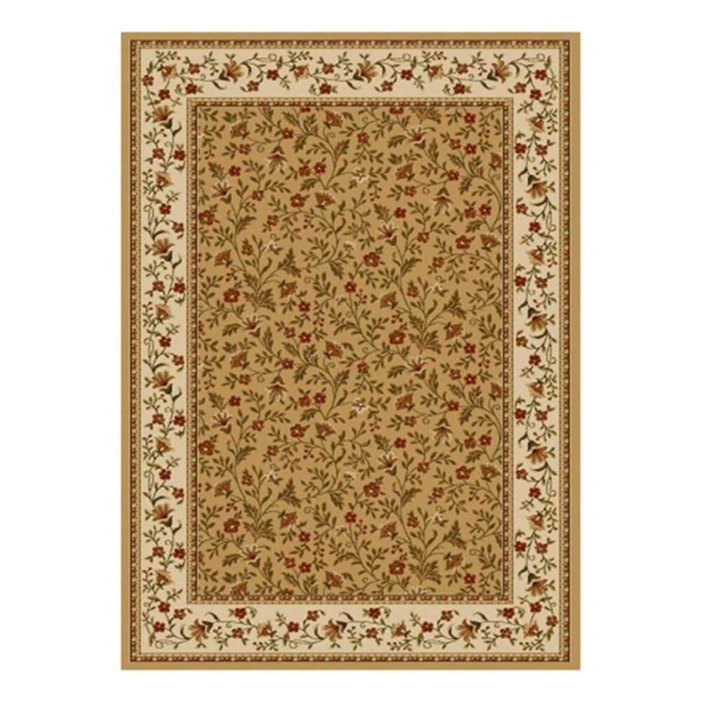 Radici USA Bergamo 1593 7'9" X 11' Beige Area Rug, , large
