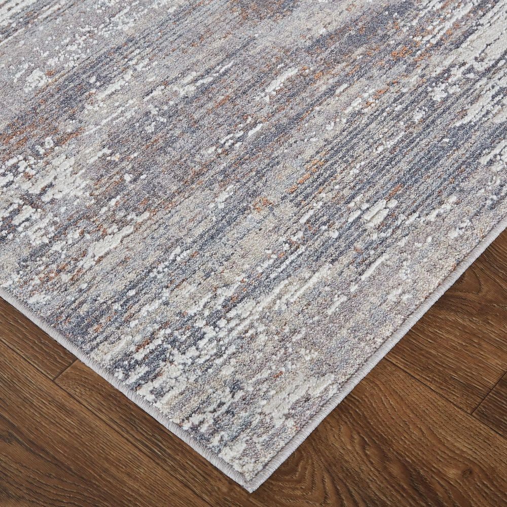 Feizy Lennon 4&#39; x 6&#39; Gray and Multicolor Area Rug, , large