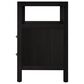 Butler Specialty Company Nora 2 Drawer Nightstand with Open Shelf in Coffee Brown, , large