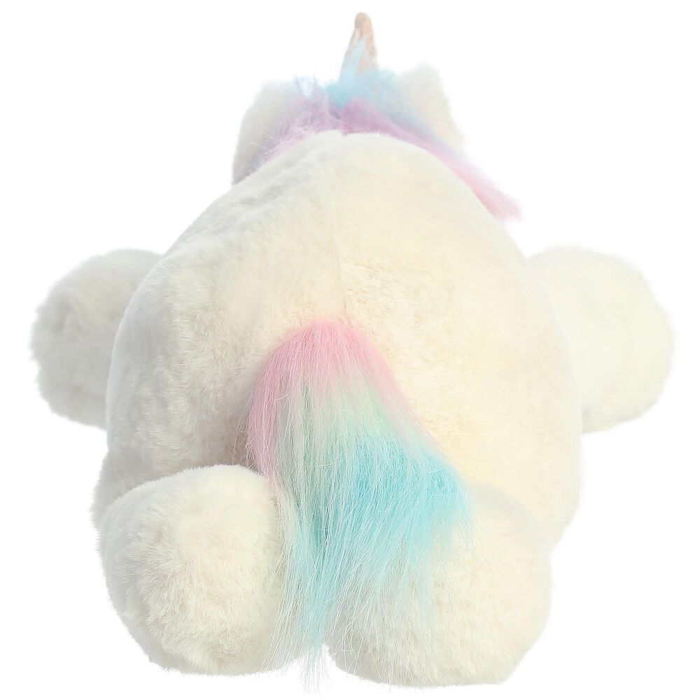 Aurora Snoozles 18&quot; Unicorn Plush in White, , large