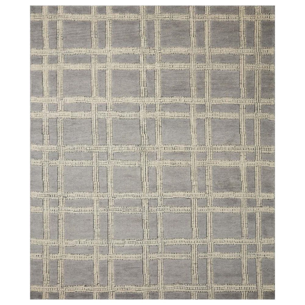 Loloi Milton 2" x 3" Grey and Ivory Area Rug, , large