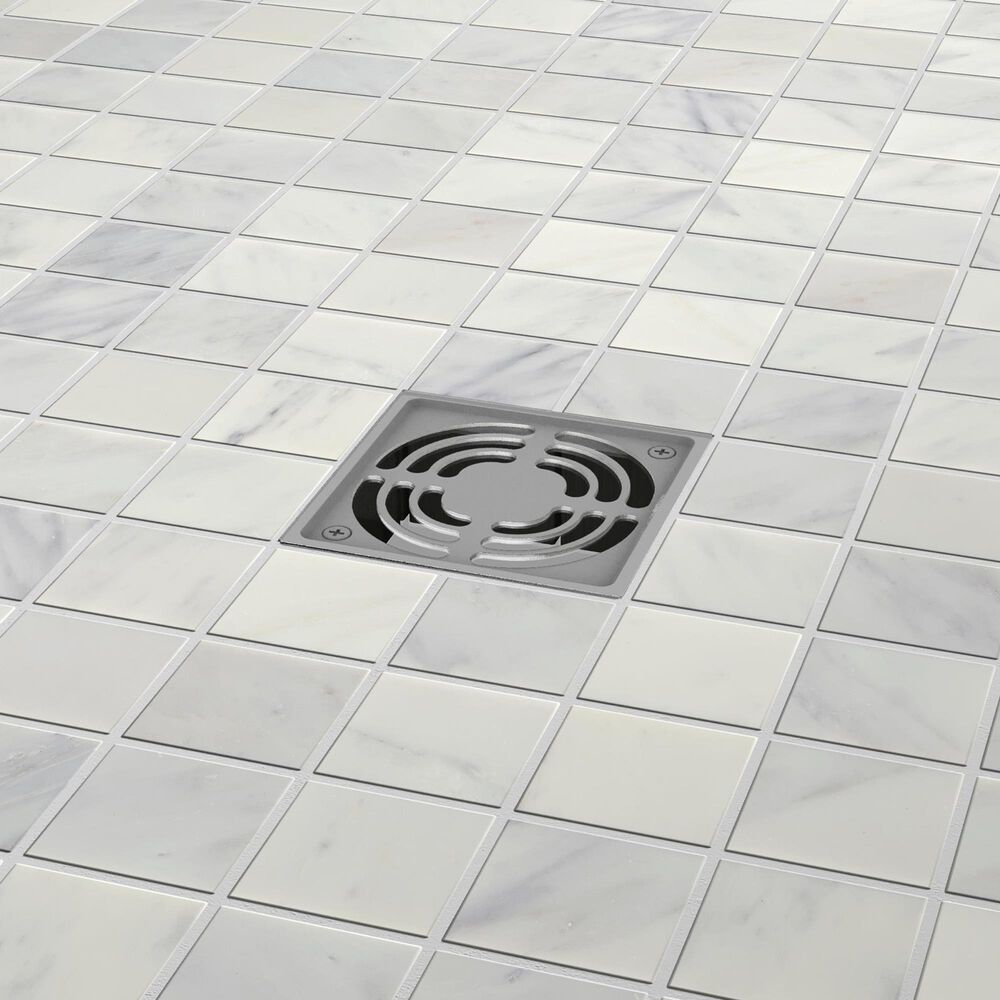 Emser Winter Frost 2&quot; x 2&quot; Square on 12&quot; x 12&quot; Marble Mosaic Sheet, , large