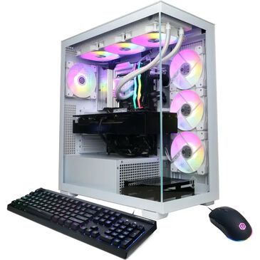 CyberPowerPC Gamer Supreme Gaming Desktop PC | Intel Core Ultra 9 285K - 64GB RAM - NVIDIA GeForce RTX 5080 Graphics - 4TB SSD in White, , large