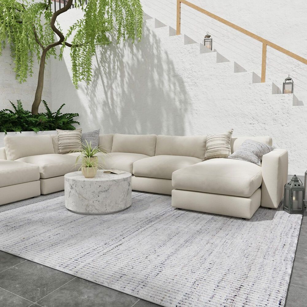 Feizy Rugs Limerick 9&#39; x 12&#39; Gray Area Rug, , large
