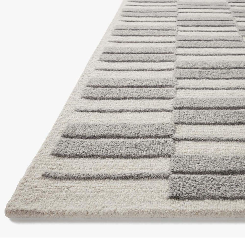 Chris Loves Julia x Loloi Bradley 7&#39;9&quot; x 9&#39;9&quot; Ivory and Grey Area Rug, , large