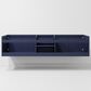 Lexora Home Geneva 80" Double Bathroom Vanity in Navy Blue with 2 cm White Carrara Marble Top and Rectangular Sinks, , large