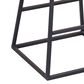 Porter Design Clement 24" Sheesham Counter Stool in Gray and Black, , large