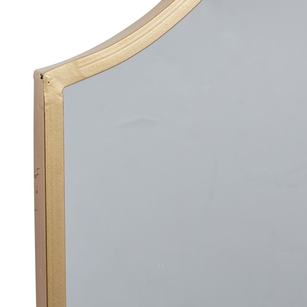 Maple and Jade 53&quot; x 31&quot; Wall Mirror in Glossy Gold, , large