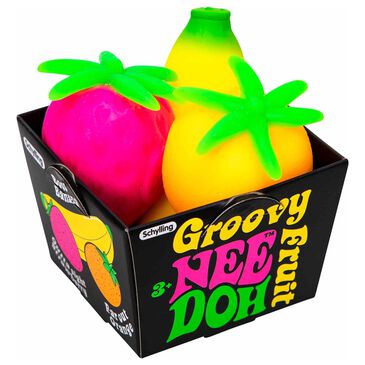 Nee Doh Groovy Fruit - Novelty Toy, , large