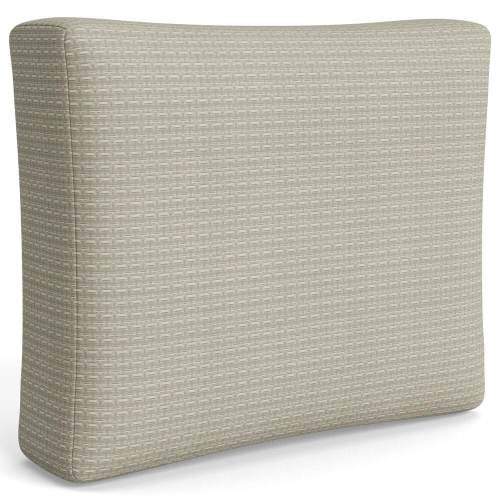 Ann Gish Pavilion 25" x 30" Box Pillow in Silver, , large