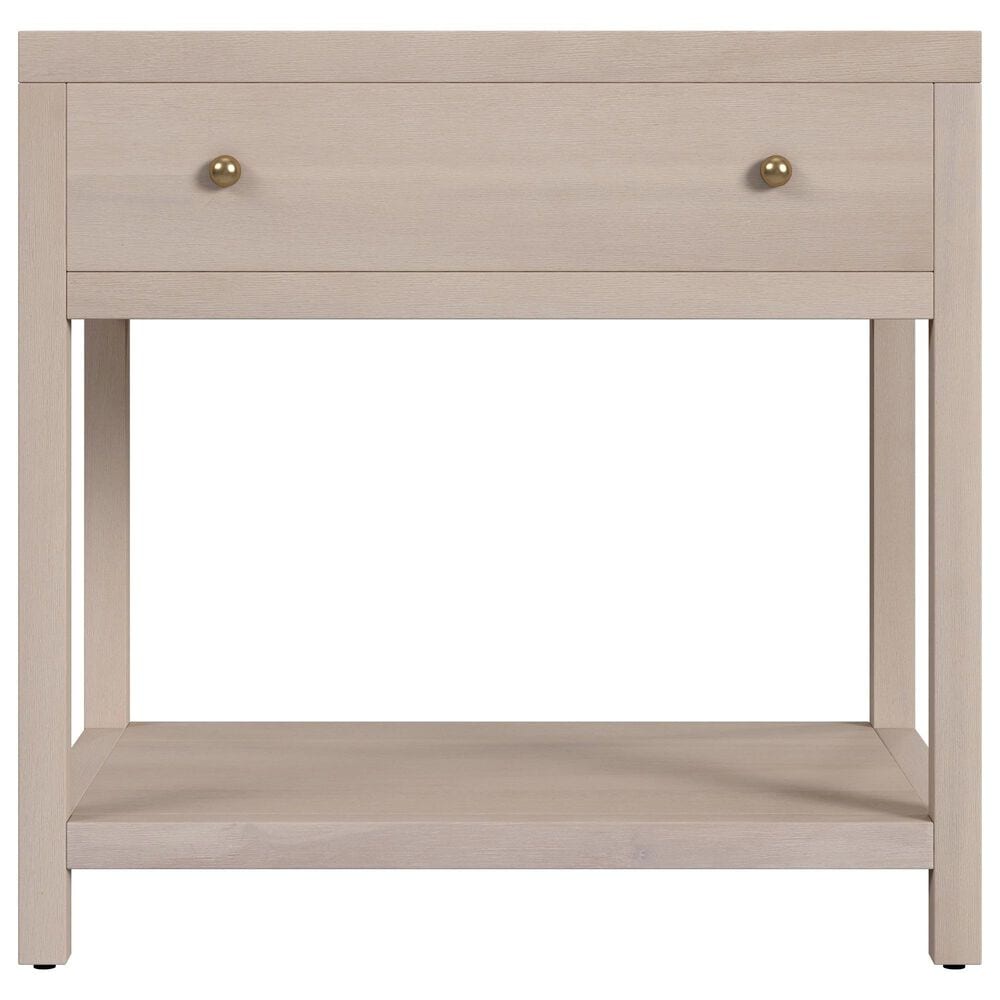 Butler Specialty Company Nora 1-Drawer 30" Nightstand in Antique Taupe, , large