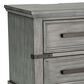 Signature Design by Ashley Russelyn 2 Drawer Nightstand in Gray, , large