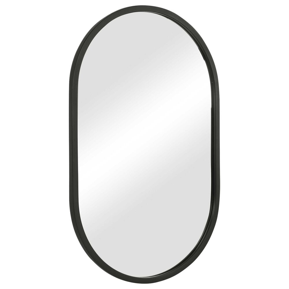 Salt &amp; Light 32&quot; x 20&quot; Wall Mirror in Matte Black, , large