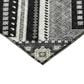 Dalyn Rug Company Portico PO5 Black 8" x 10" Area Rug, , large