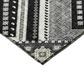 Dalyn Rug Company Portico PO5 Black 8" x 10" Area Rug, , large