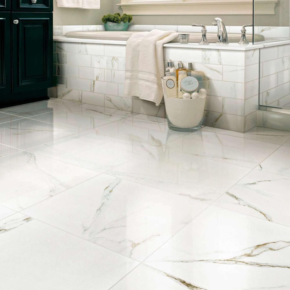 Shaw Casino Calacatta 12&quot; x 24&quot; Porcelain Tile, , large