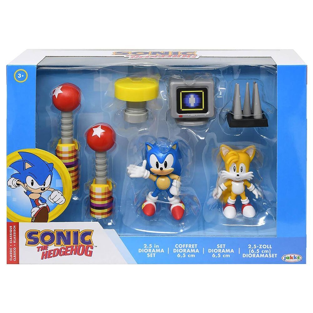Sonic The Hedgehog 2.5" Diorama Playset, , large