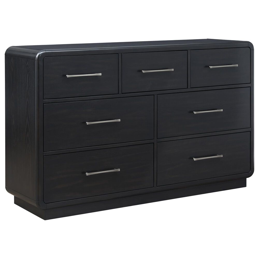 Millenium Rowanbeck 7-Drawer Dresser in Black, , large