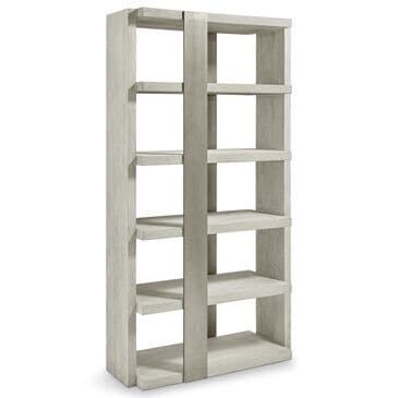 Bernhardt Tempo 5-Shelf Etagere in Larza and Satin Nickel, , large