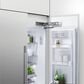 Fisher & Paykel 36" Integrated French Door Panel I&W with 84" High in Stainless Steel, , large